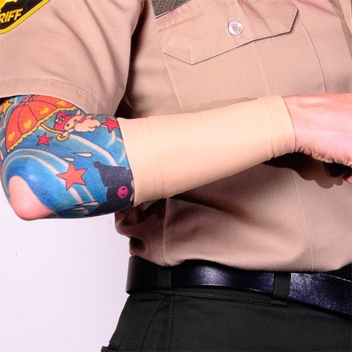 Tat2X Ink Armor Forearm 6 Inch Tattoo Cover Sleeve – Suntan, USA Made