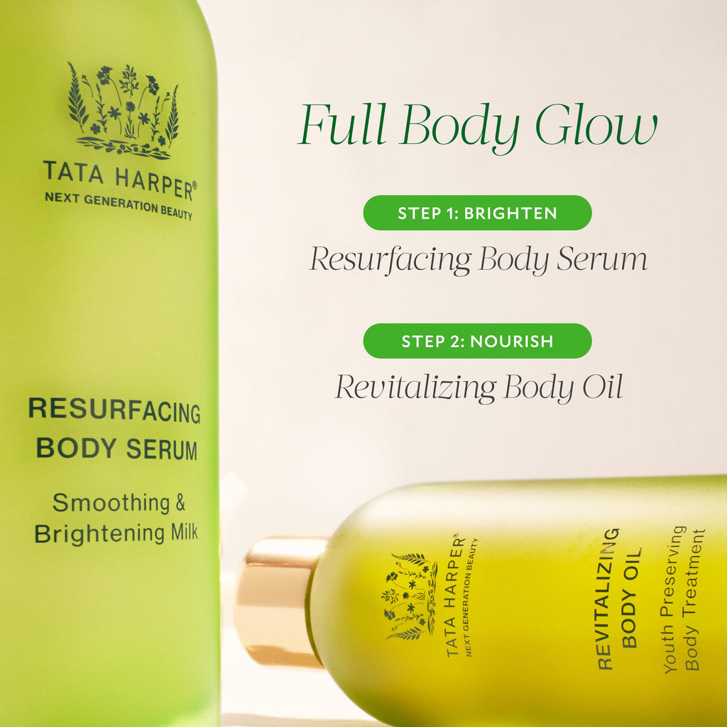 Tata Harper Resurfacing Body Serum – Brightening & Smoothing, Botanical Retinol Alternative, 125ml