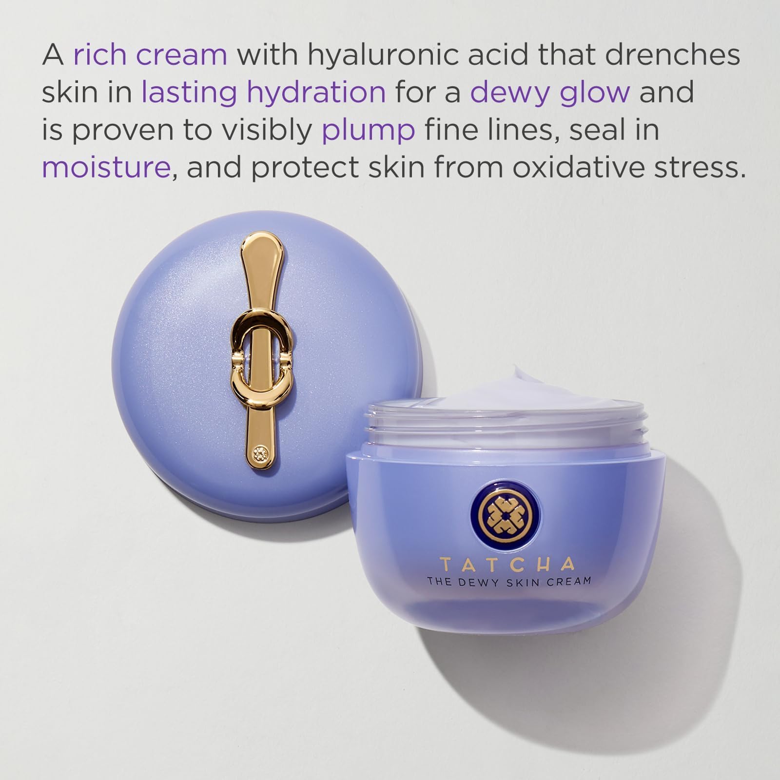 Tatcha Dewy Skin & Lips Hydrating Ritual Set — Travel Rice Wash, Full-Size Dewy Skin Cream, Wisteria Lip Mask ($119 Value)