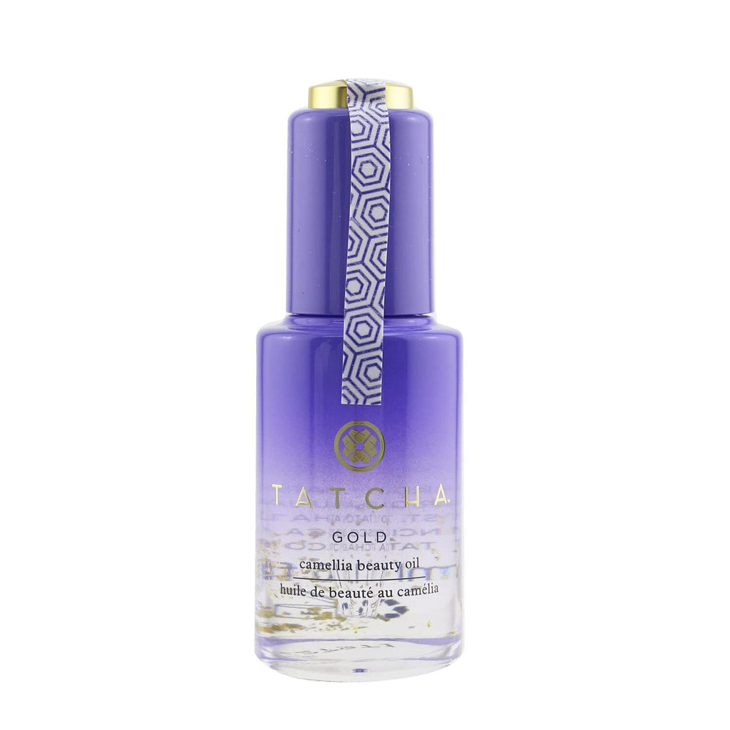 TATCHA Gold Camellia Beauty Oil – 23K Gold, Multi‑Task Face, Body & Hair Oil (30 ml / 1 oz)
