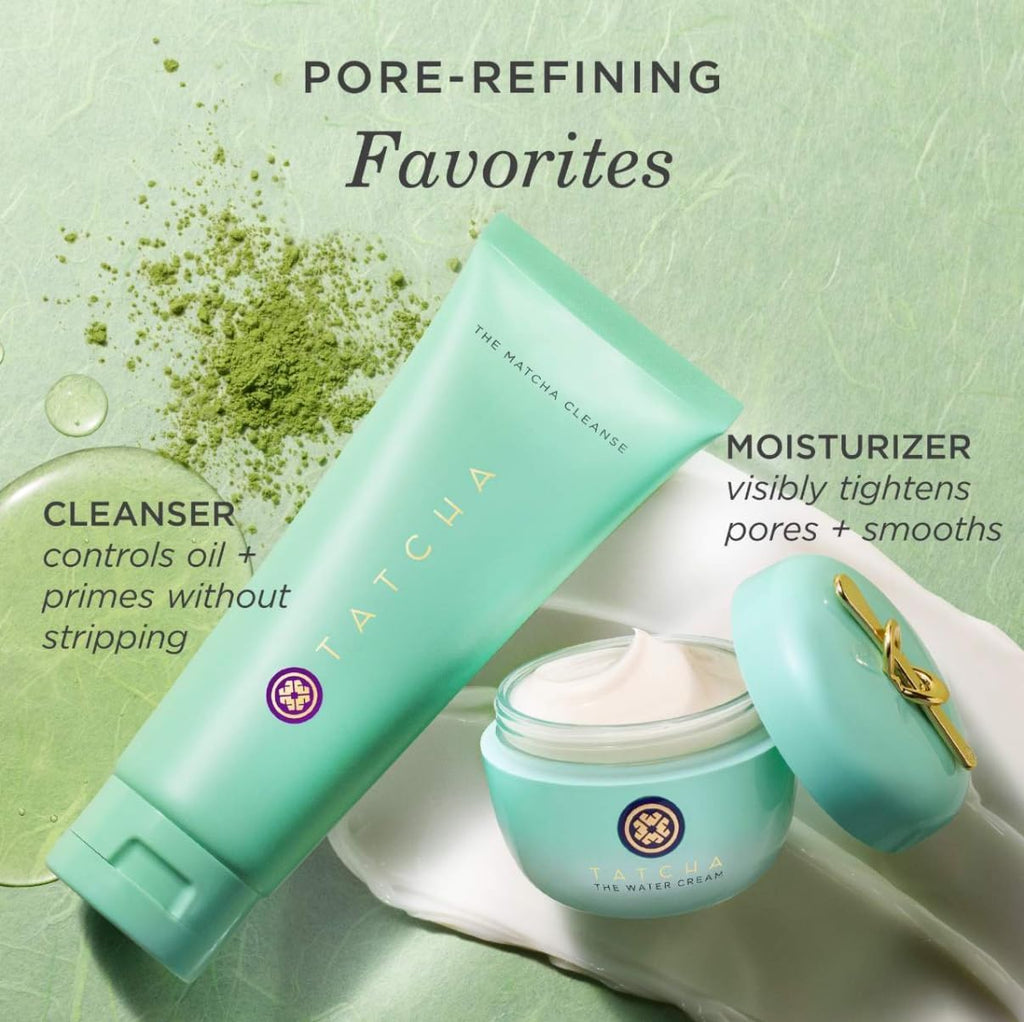 TATCHA The Jumbo Water Cream | Oil-Free Hydration & Pore Refining Moisturizer 75 ml