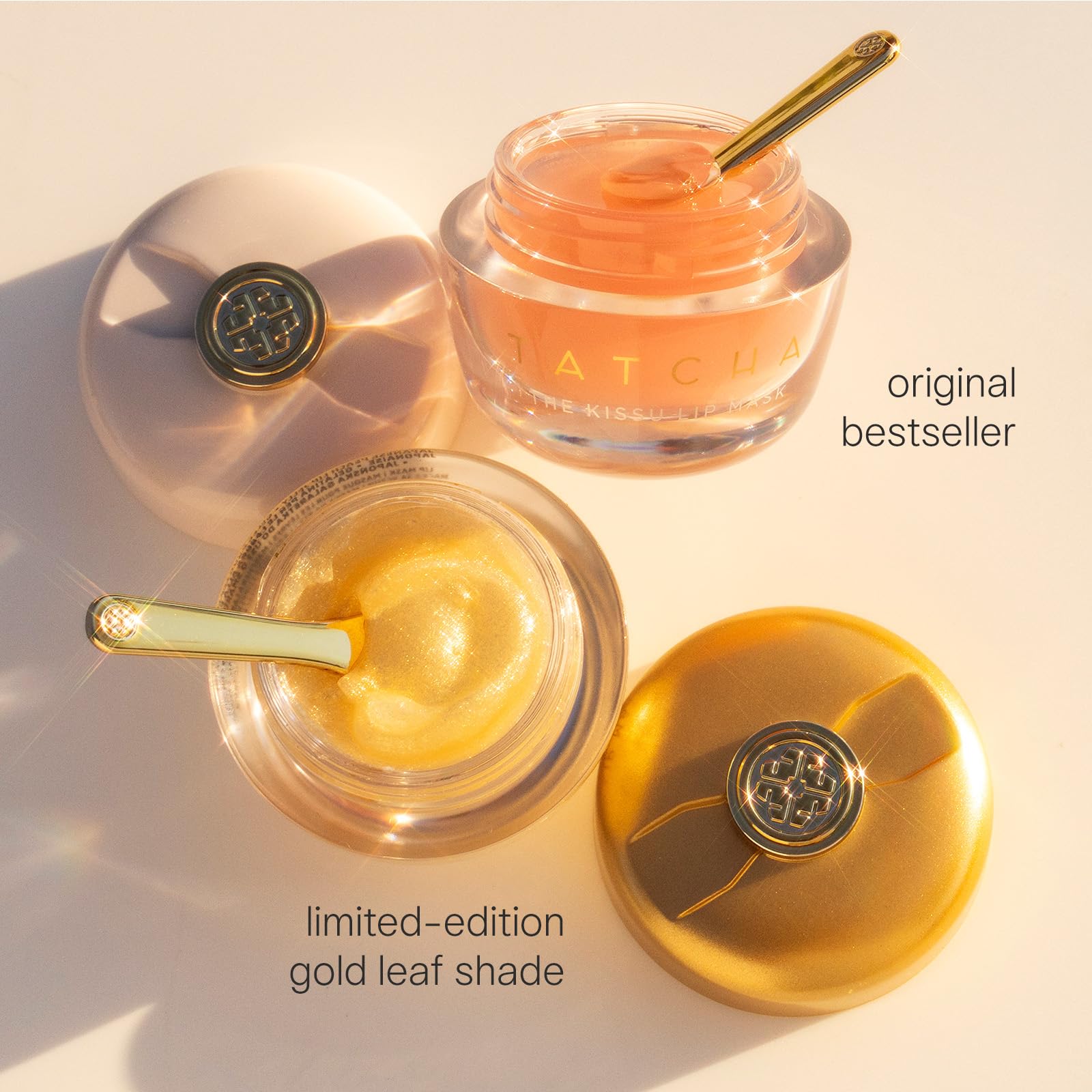 TATCHA Kissu Gold Leaf Lip Mask | Limited-Edition Restorative Shimmer