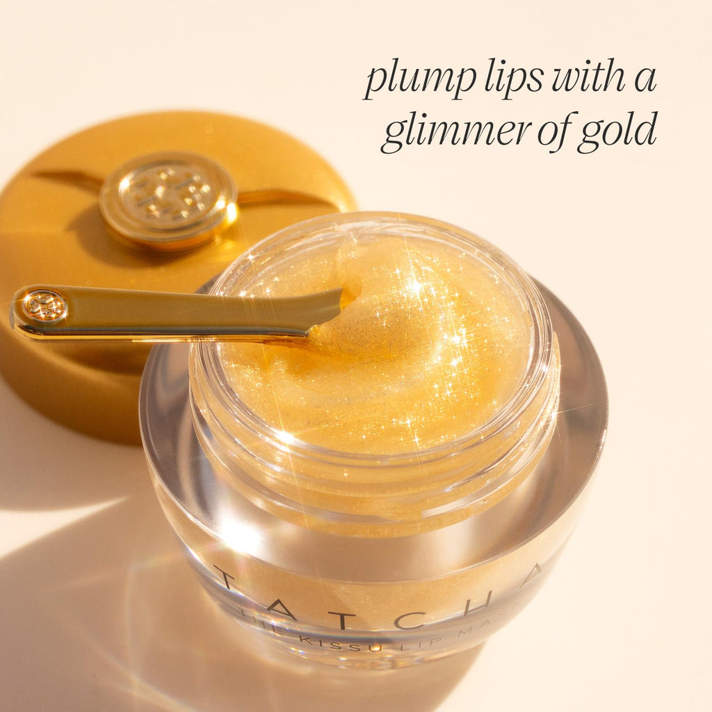 TATCHA Kissu Gold Leaf Lip Mask | Limited-Edition Restorative Shimmer