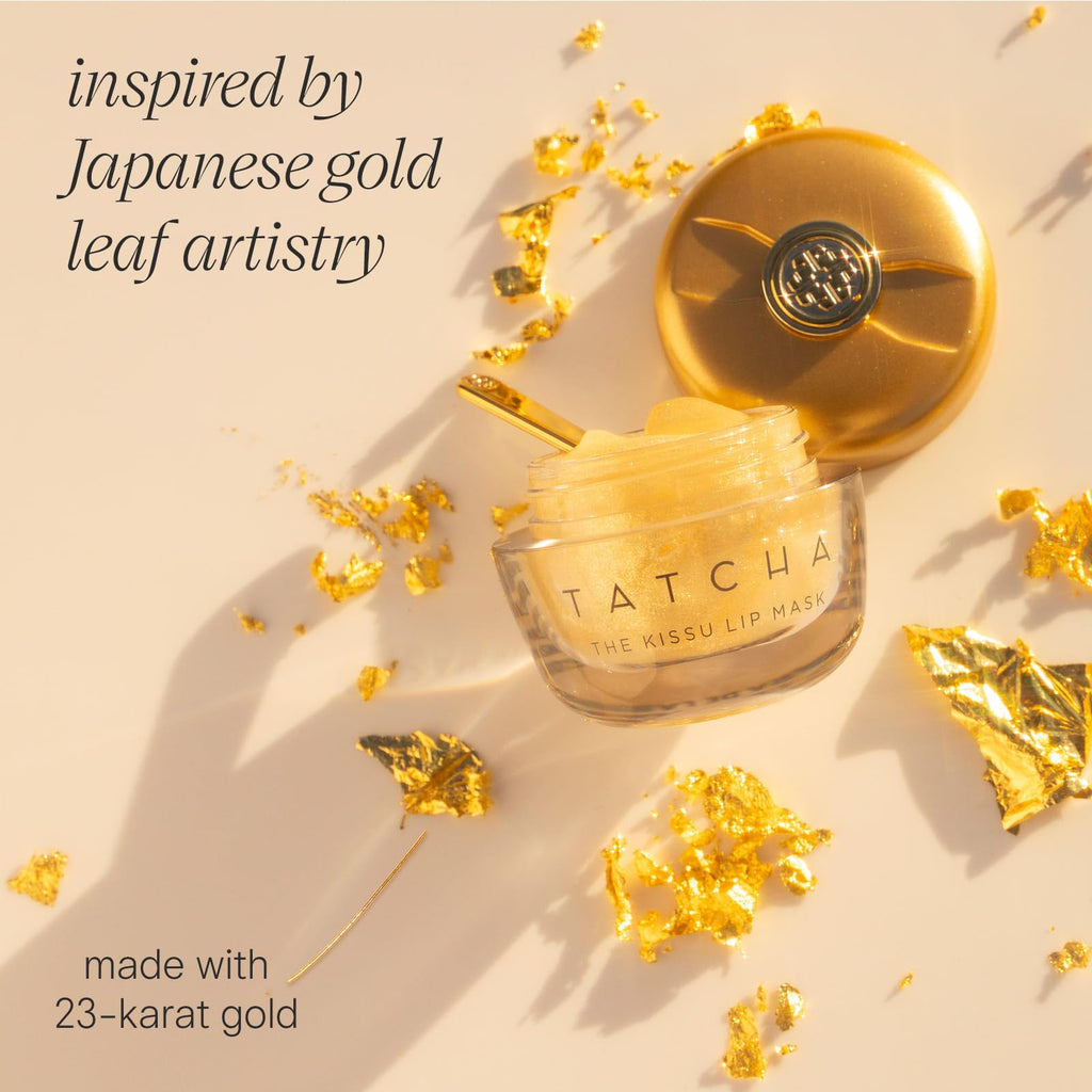 TATCHA Kissu Gold Leaf Lip Mask | Limited-Edition Restorative Shimmer