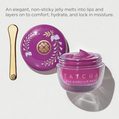 Tatcha Dewy Skin & Lips Hydrating Ritual Set — Travel Rice Wash, Full-Size Dewy Skin Cream, Wisteria Lip Mask ($119 Value)