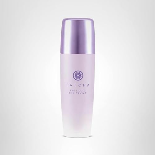 Tatcha Liquid Silk Canvas | Weightless Oil-Free Primer for Lasting Makeup | 30 ml