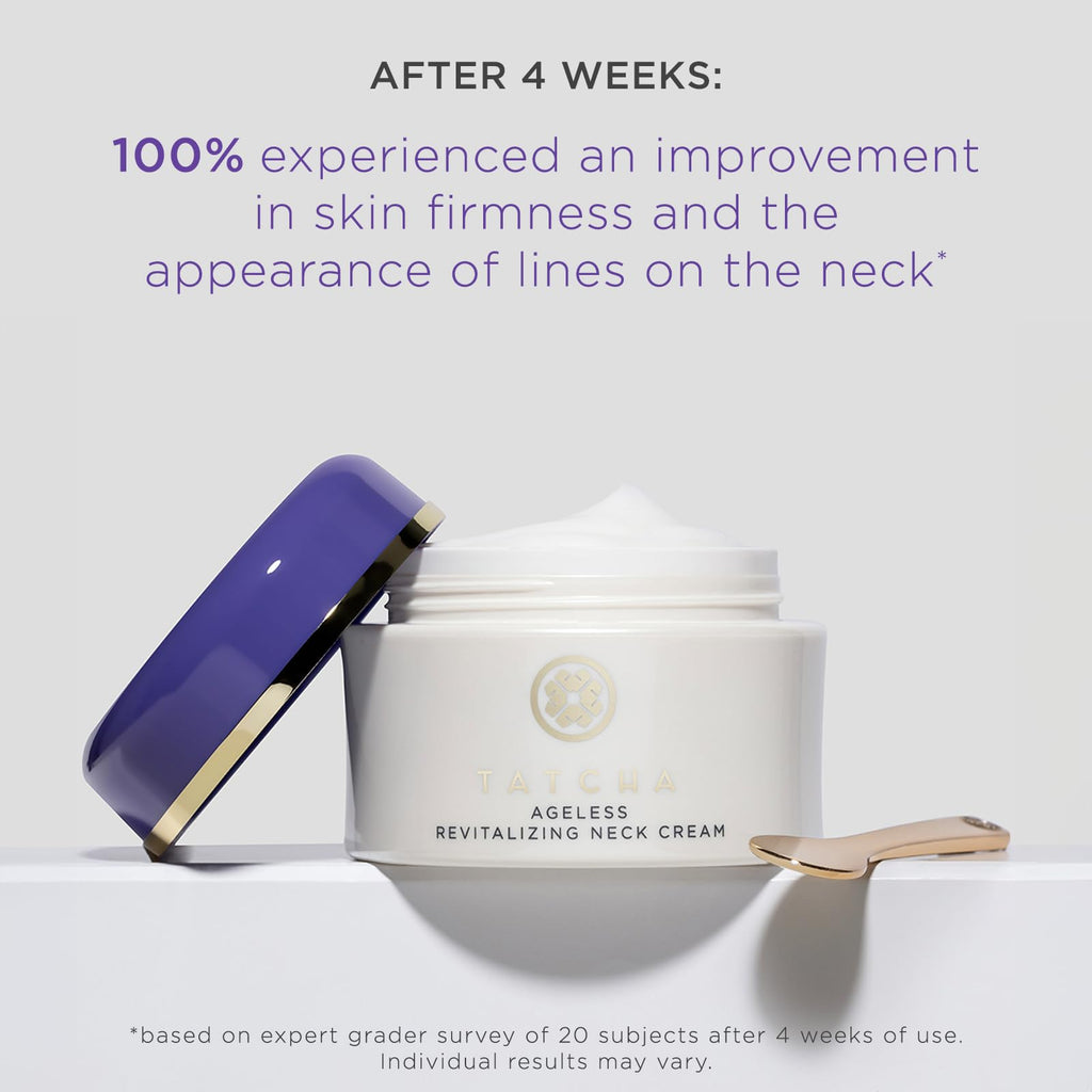 TATCHA Revitalizing Neck Cream – Hydrate, Smooth & Nourish Neck & Décolletage | 50 ml