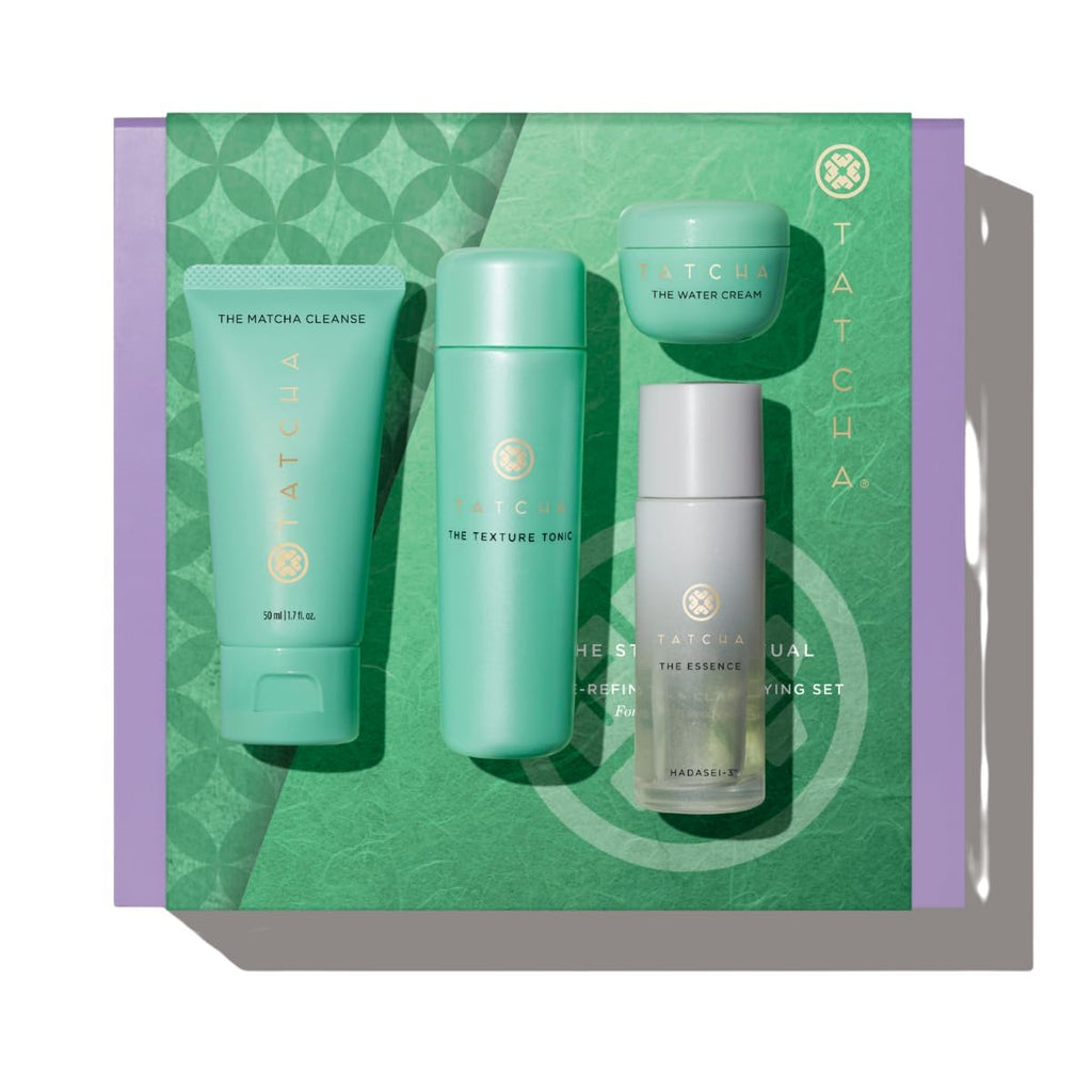 Tatcha Starter Ritual Set – Pore-Refining & Clarifying | 2-Week Intro | $92 Value