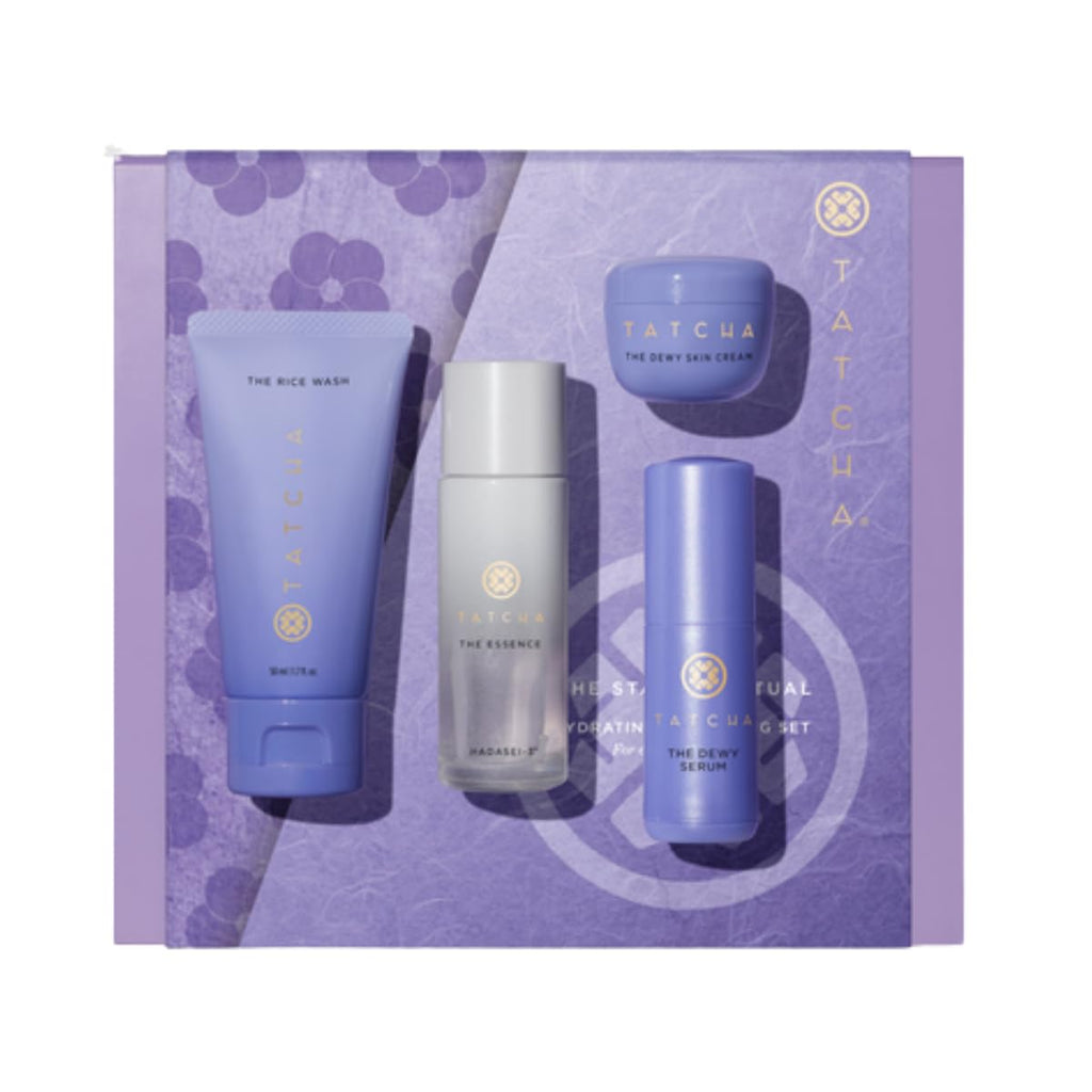 TATCHA The Starter Ritual Set – Ultra Hydrating for Dry Skin | 2-Week Intro Set | $102 Value