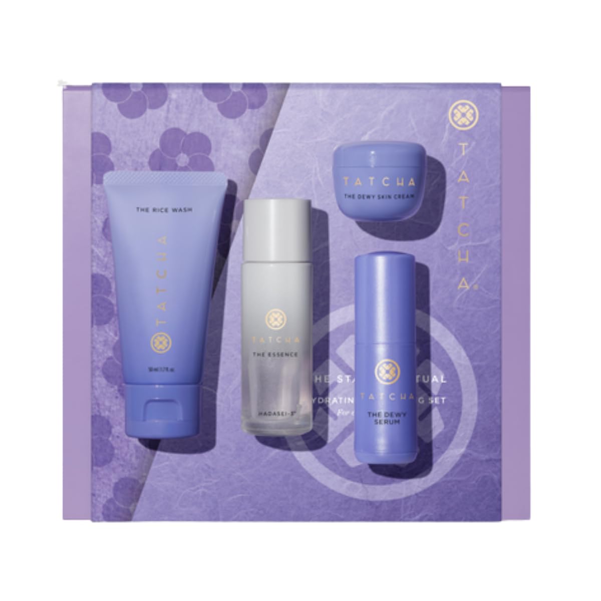 TATCHA The Starter Ritual Set – Ultra Hydrating for Dry Skin | 2-Week Intro Set | $102 Value
