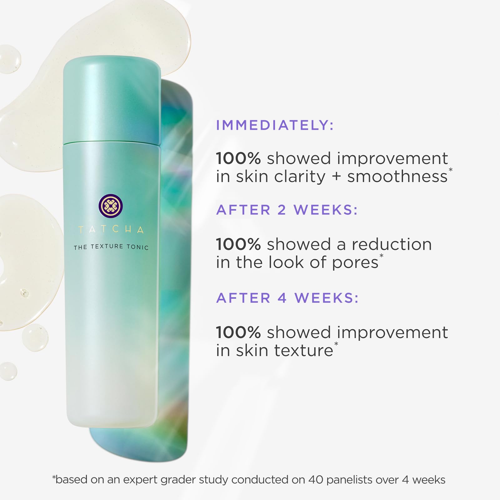TATCHA The Texture Tonic | Liquid Exfoliating Treatment – 150 ml / 5.0 fl oz