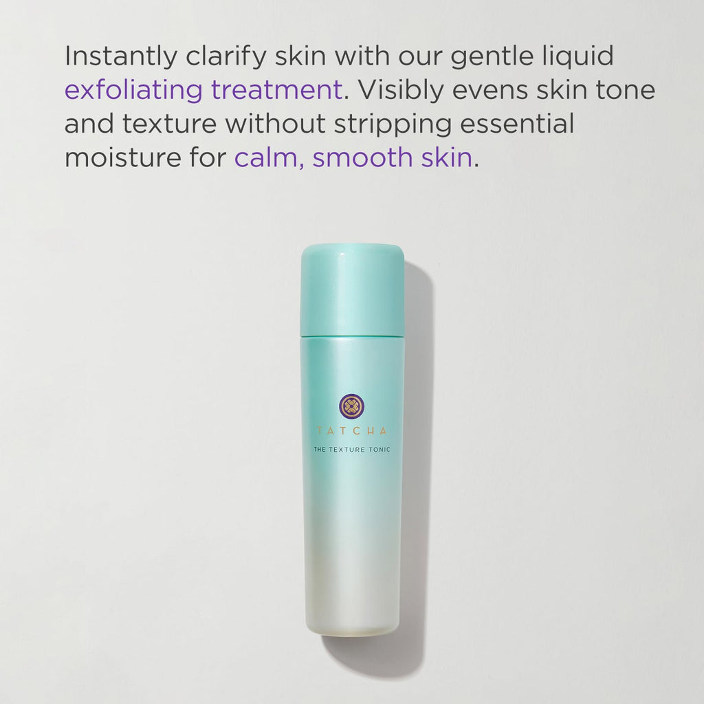 TATCHA The Texture Tonic | Liquid Exfoliating Treatment – 150 ml / 5.0 fl oz