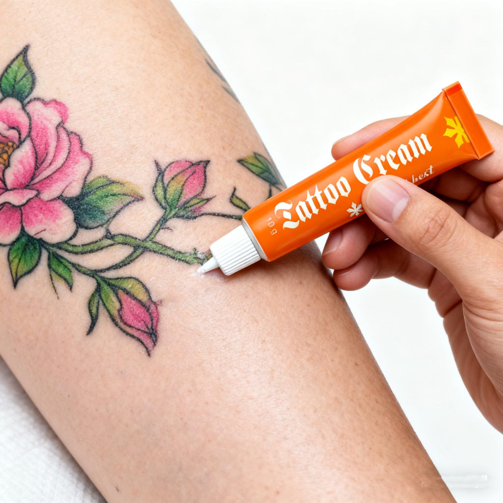 Tattoo Cream – Soothes New Tattoos, Revitalizes Older Ink, 100% Vegan, No Petroleum (2 pcs)