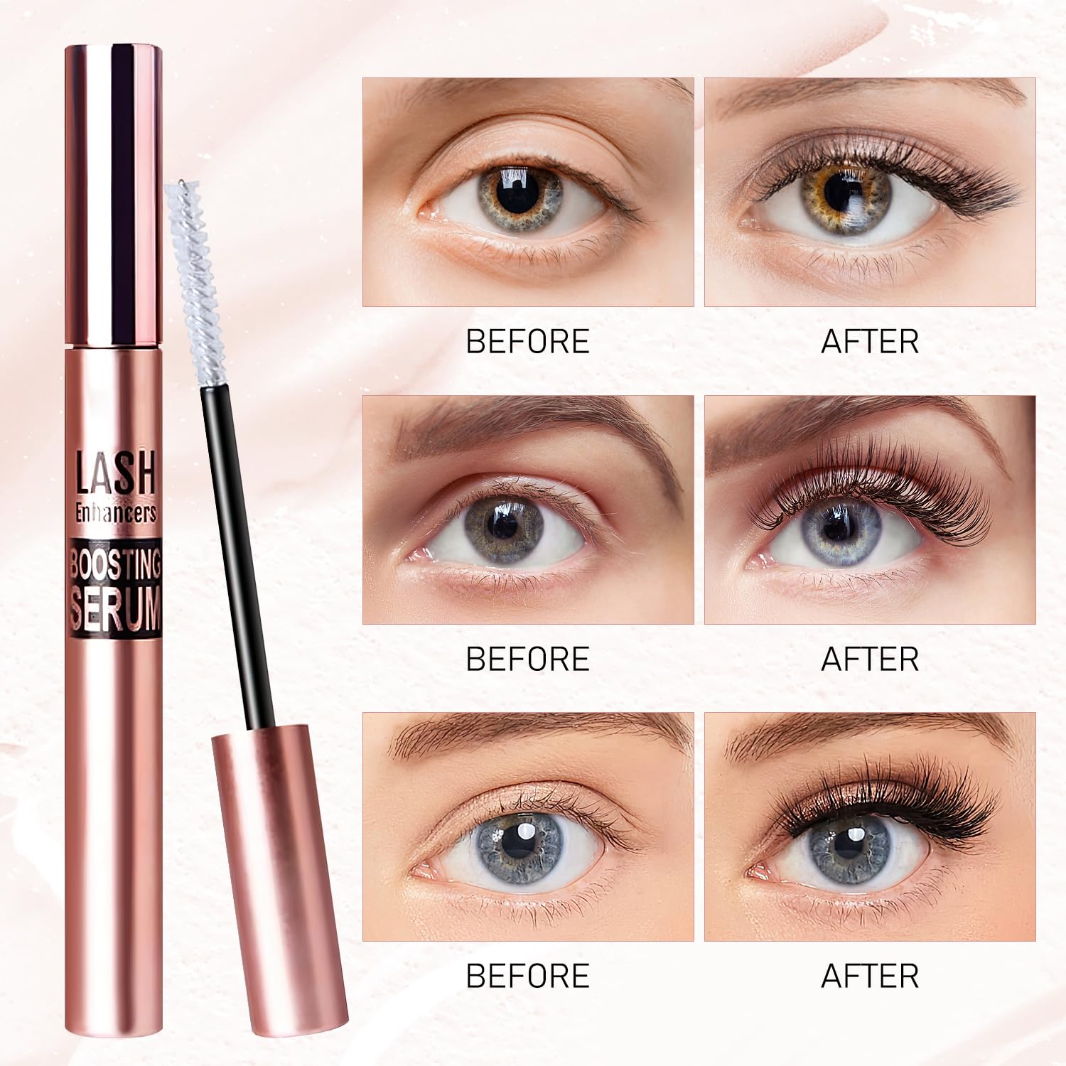 Tbexem 2-Pack Daislashes Serum – Eyelash Growth Serum for Longer, Fuller Lashes