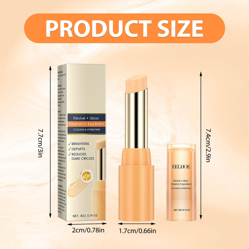 Tbexem Revive Glow Vitamin C Eye Balm – Hydrating Eye Cream (2PCS)