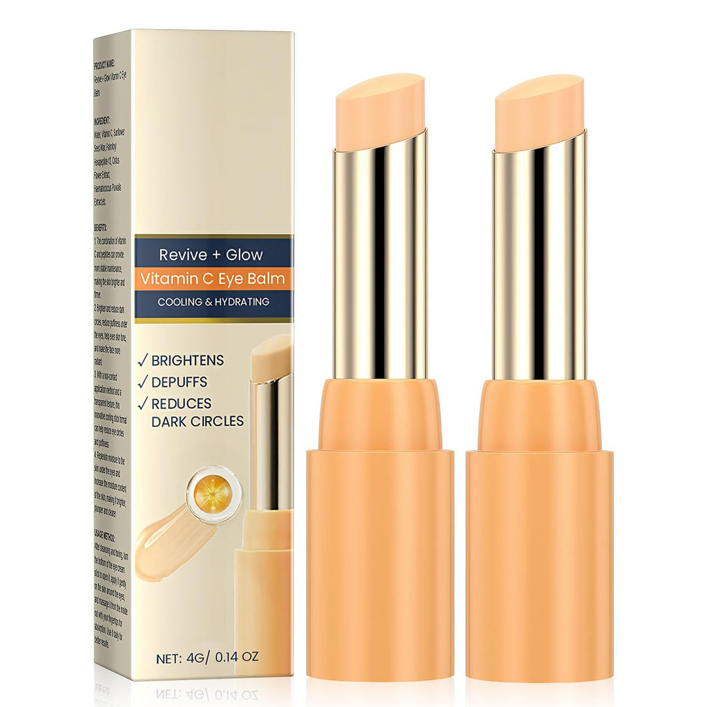 Tbexem Revive Glow Vitamin C Eye Balm – Hydrating Eye Cream (2PCS)