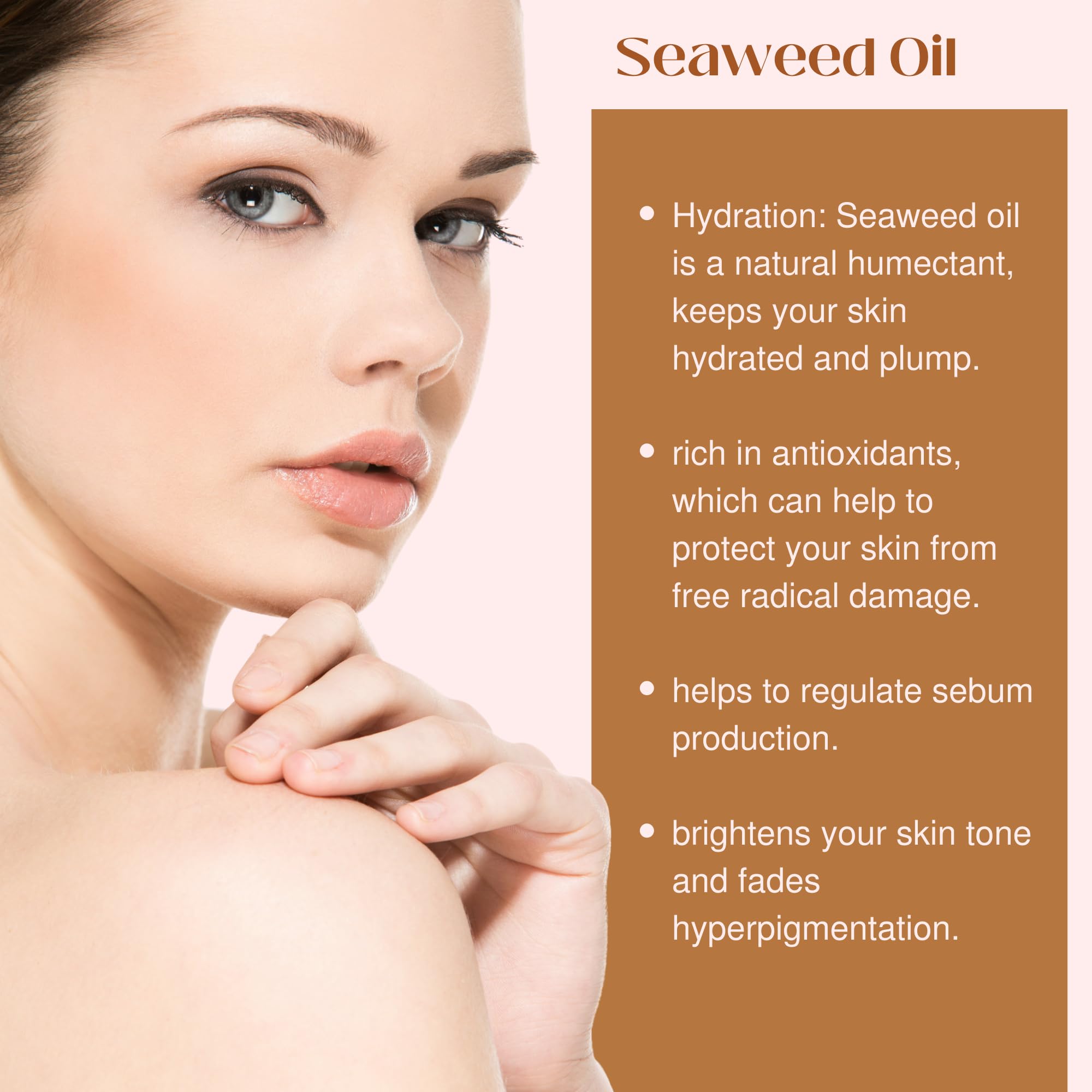 t.botanicals Seaweed Body Oil 8 oz – Fast-Absorbing Lavender Moisturizer
