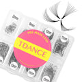TDANCE 600-Premade Lash Fans | Natural & Volume Mixed Length 5D-24D C/D Curl Loose Fans