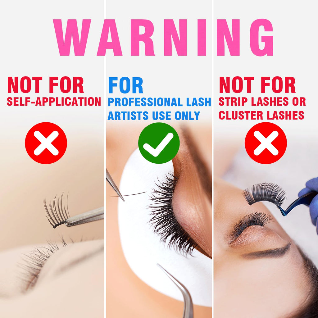 TDANCE Eyelash Extension Glue — Fast Drying, 7-Week Retention, Salon-Use Only (0.17 fl oz / 5 ml)