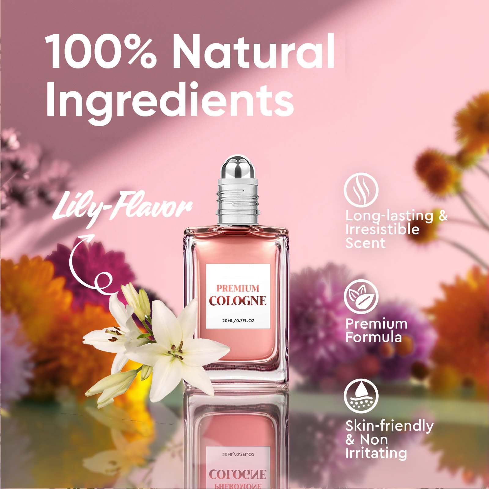 TDZLDM Pheromone Perfume for Women – Long-Lasting Natural Essence, Elegant Scent (0.7 fl oz)