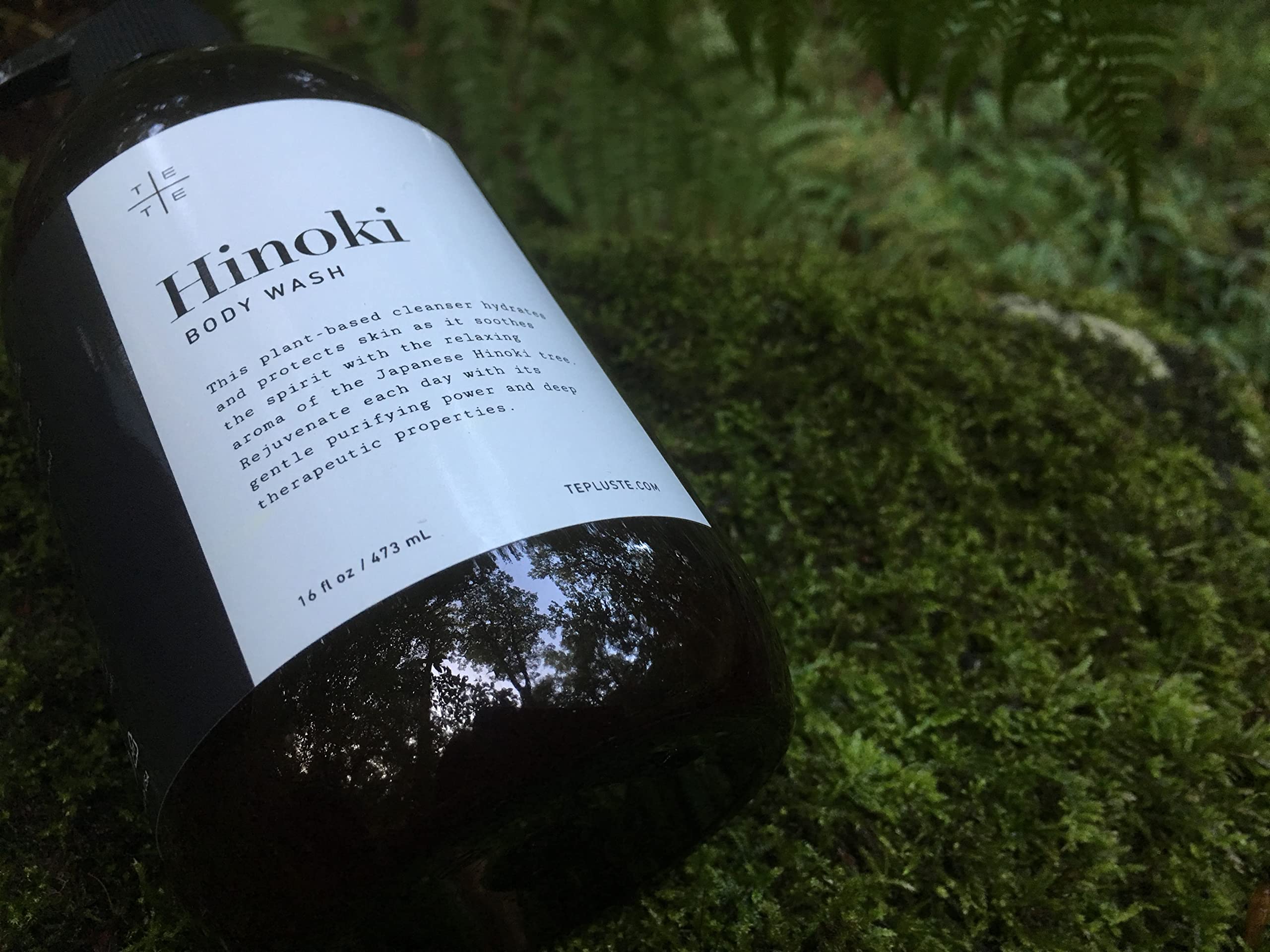 TE + TE Hinoki Body Wash – Gentle, Hydrating Cleanse with Japanese Hinoki Essential Oil | Vegan