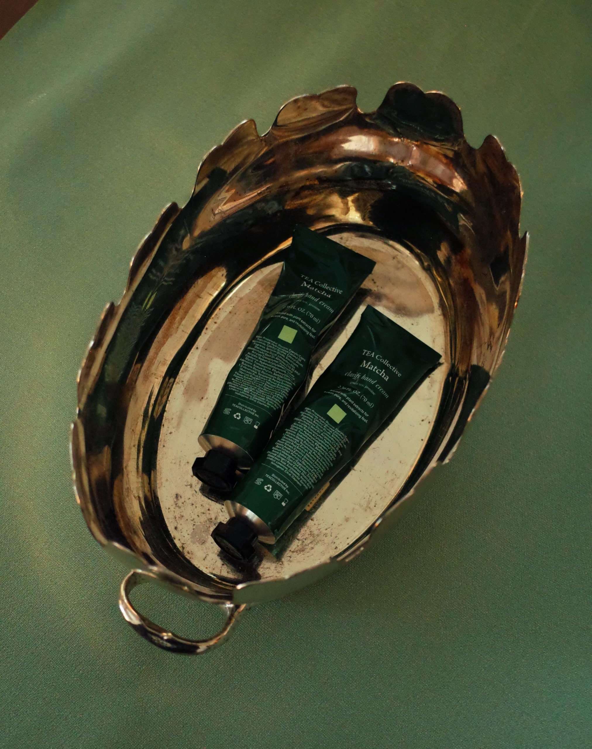 TEA Collective Clarify Hand Cream – Matcha Scent | Fast-Absorbing Vegan Hydration with Centella | 70ml Korea