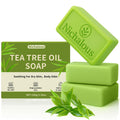3PCS Tea Tree Soap – Purifying Bar with Tea Tree Oil & Coconut Oil