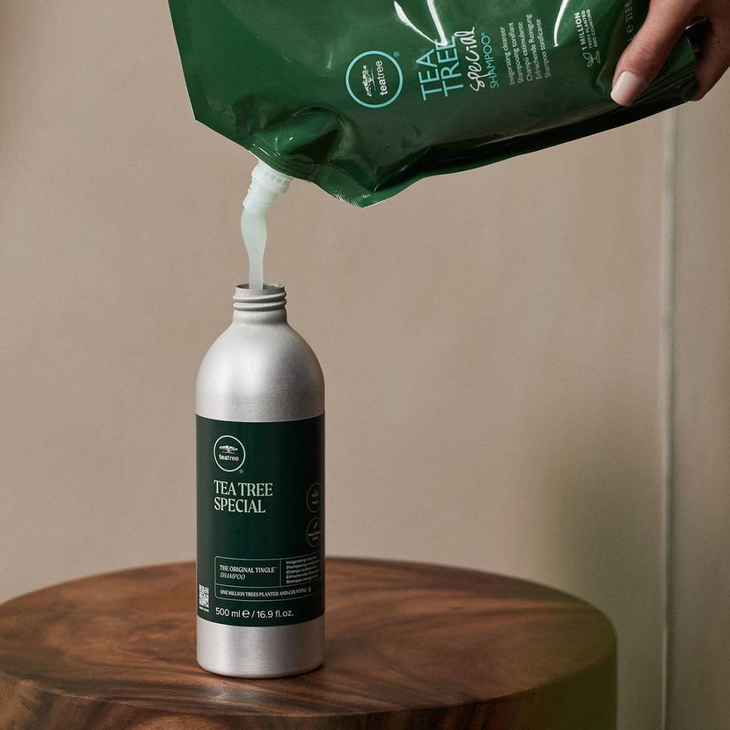 Tea Tree Special Conditioner Aluminum Bottle – Detangles, Smooths & Softens Hair All Hair Types 16.9 fl oz