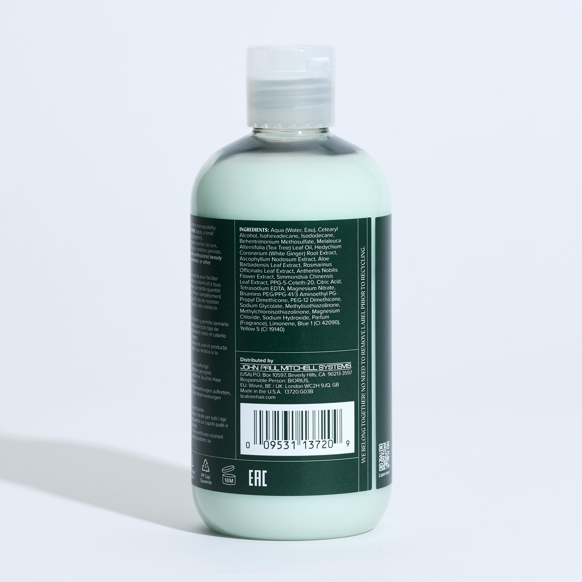 Tea Tree Special Conditioner - Detangles, Smooths & Softens | All Hair Types, 16.9 fl oz