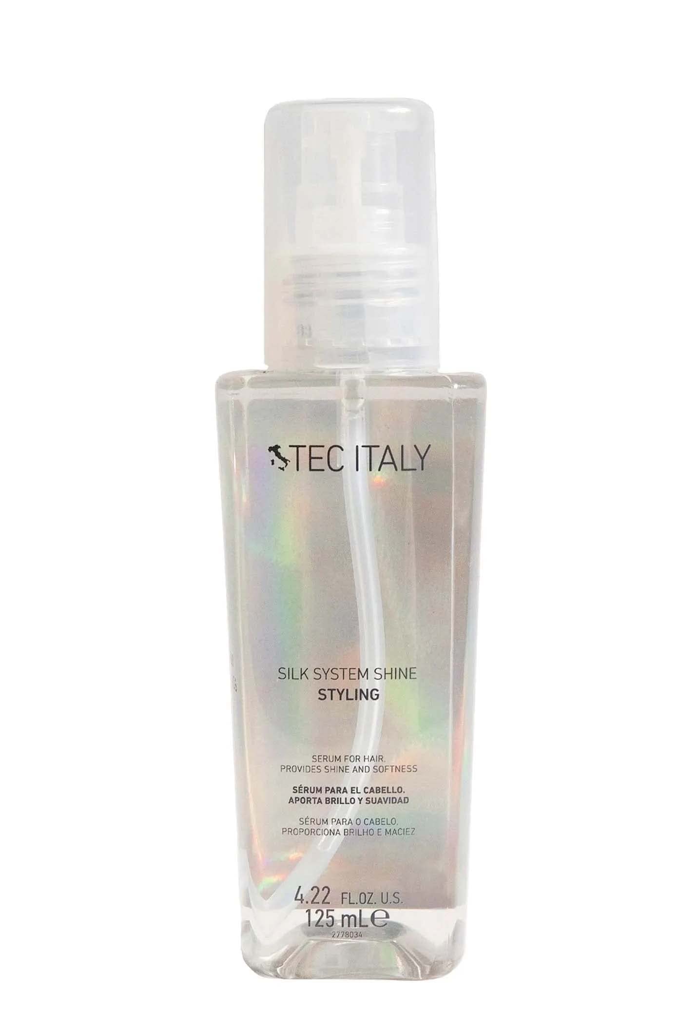 Tec Italy Frizz Hair Control Pack – Metamorfosi Leave-In Cream & Silk System Shine