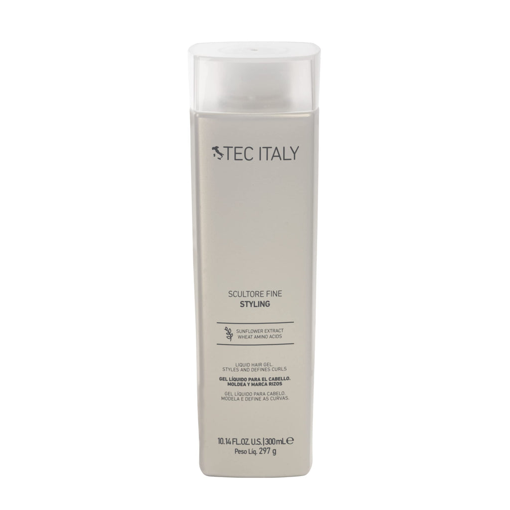 Tec Italy Scultore Fine Liquid Styling Gel 300 ml – Curl Definition & Flexible Hold