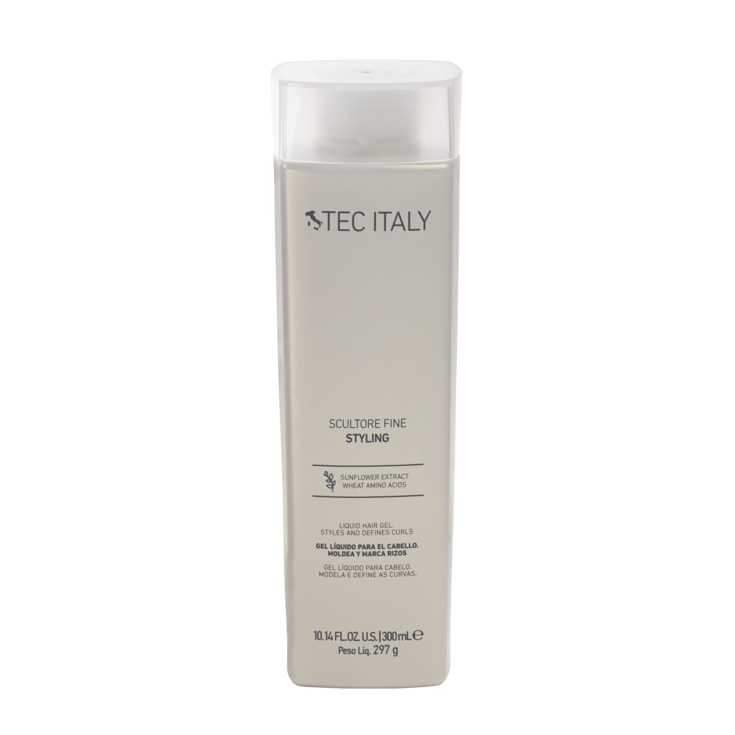 Tec Italy Scultore Fine Liquid Styling Gel 300 ml – Curl Definition & Flexible Hold