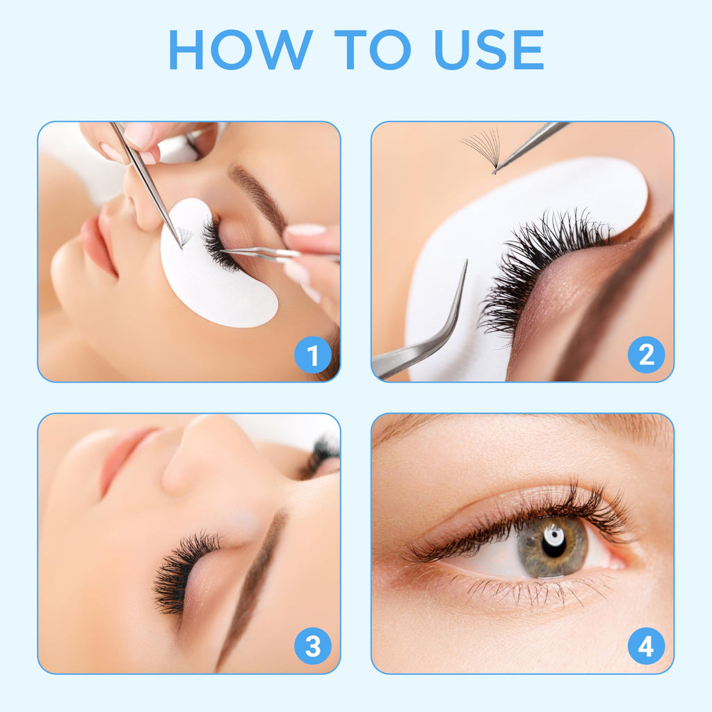 TEGAN LASH Promade Fan Mix Eyelashes — 3D–16D | 9–15mm, 0.03/0.05/0.07, Premade False Eyelashes