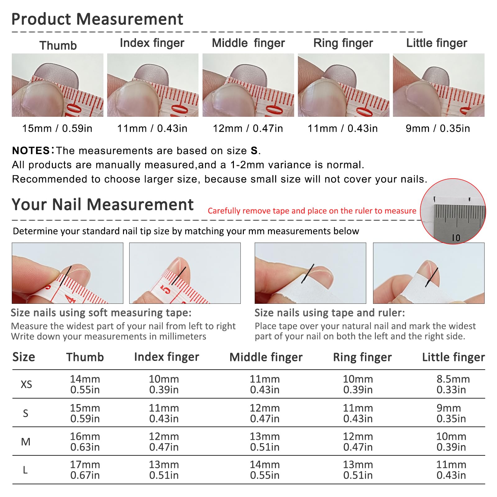 TENPAL Press On Nails 10 Pcs with Tools Kit (XS) – Peach Tea Rose Gradient Cat Eye, Short Oval