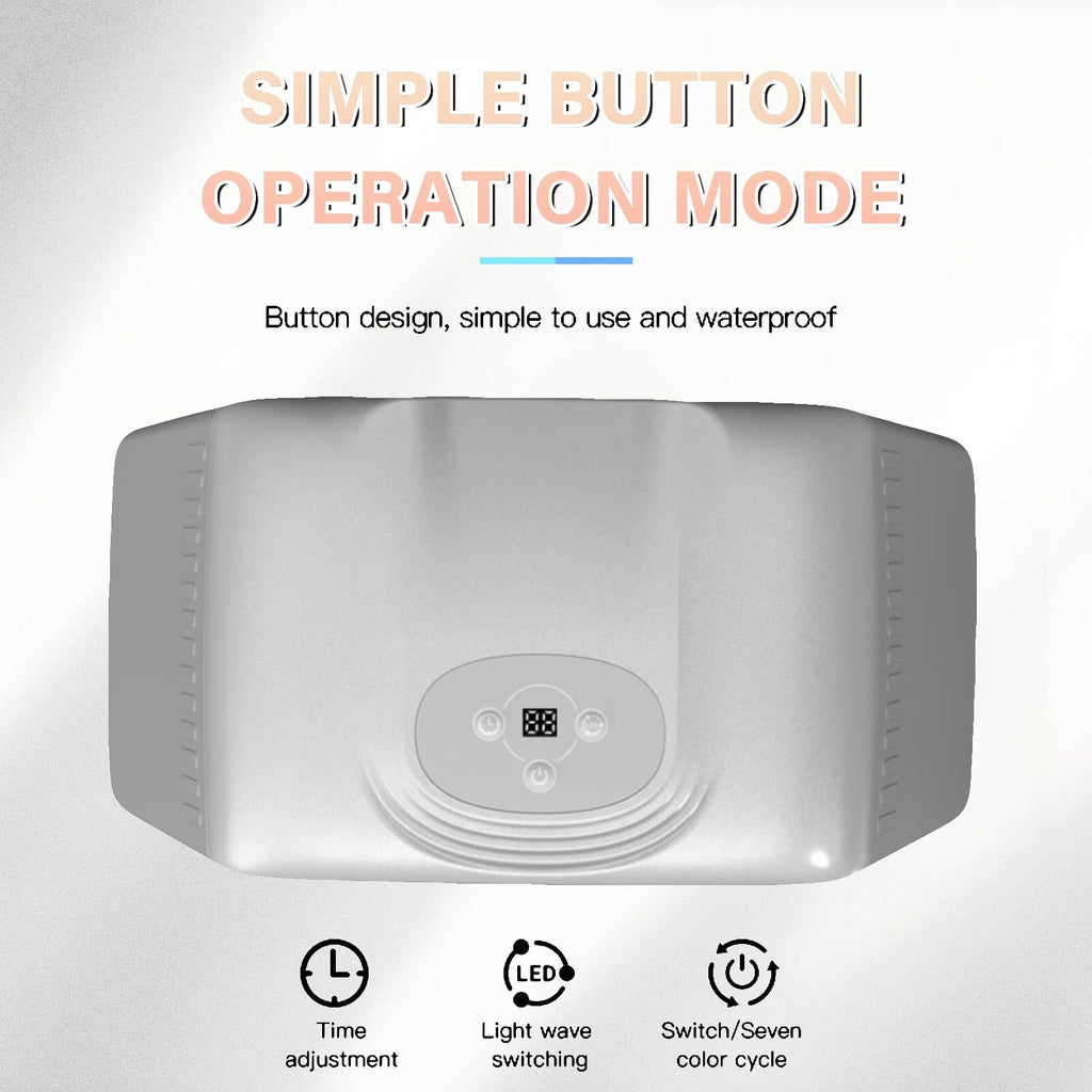 Teojax Red Light Therapy for Face & Body — 7-Color LED Home Skin Care