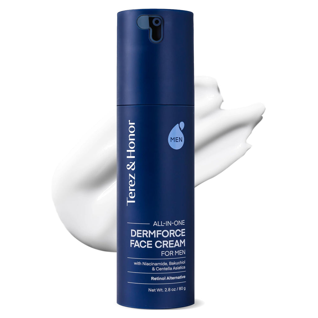 TEREZ & HONOR 6-in-1 Face Cream for Men | Korean DermForce Anti-Aging Moisturizer