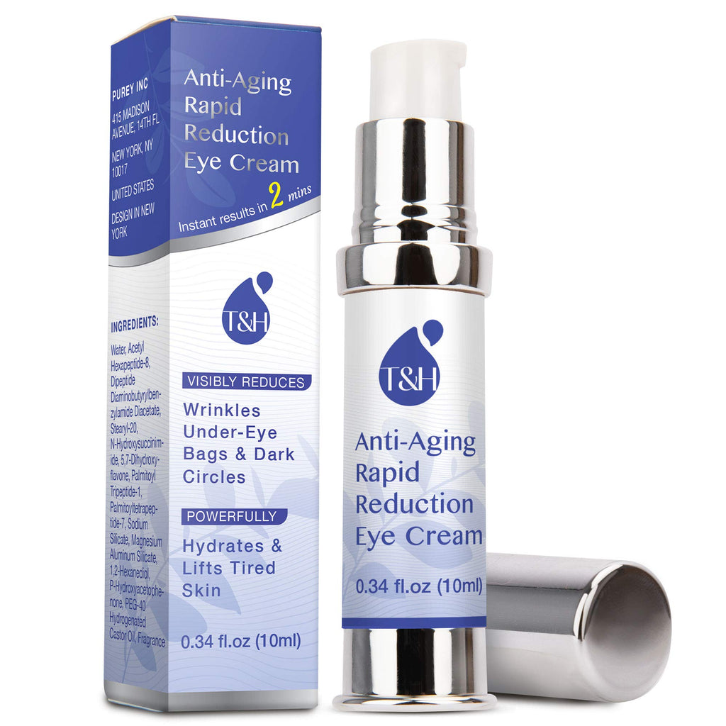 TEREZ & HONOR Anti-Aging Rapid Reduction Under-Eye Cream – Instant Wrinkle & Puffiness Reduction