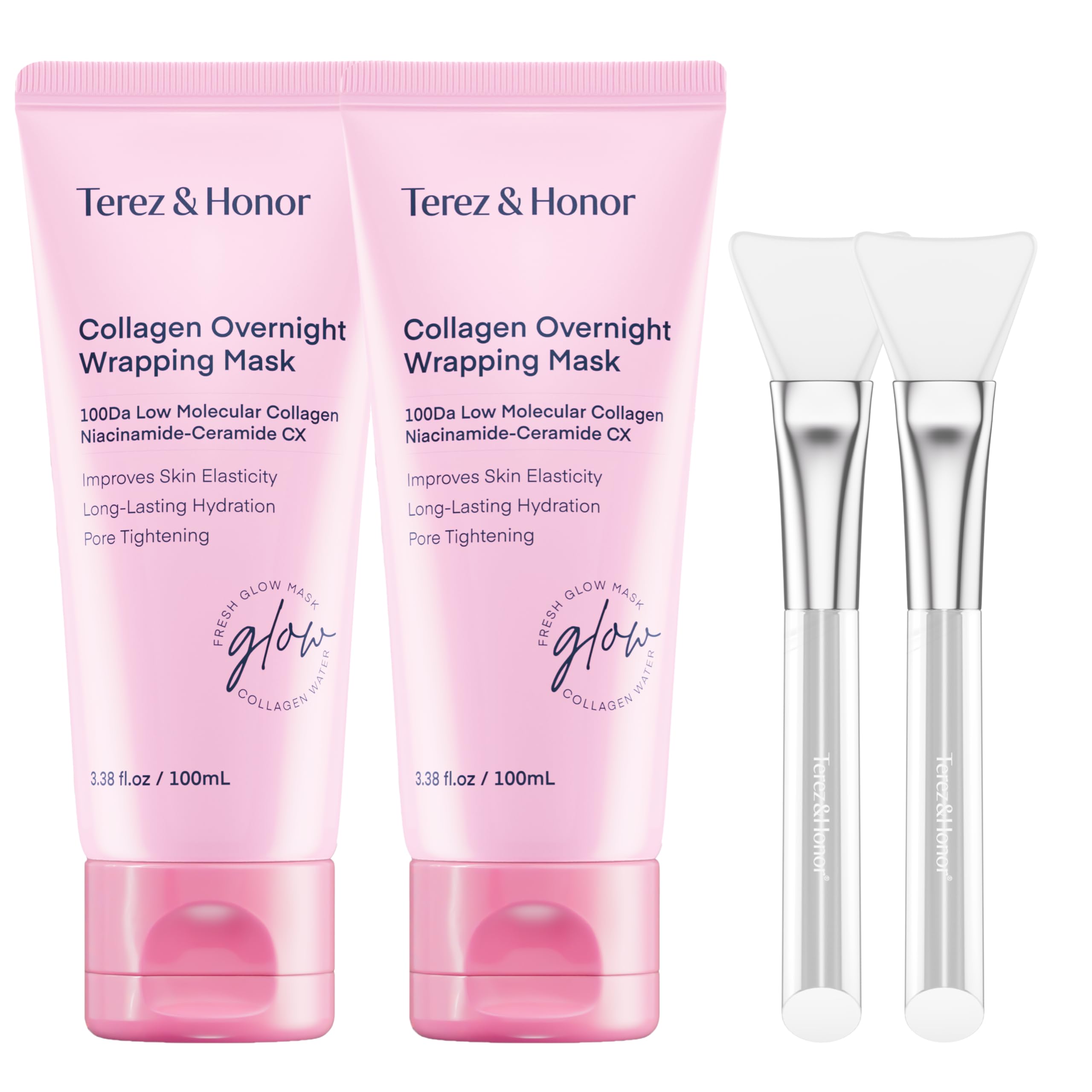 TEREZ & HONOR Collagen Night Wrap Mask – Elasticity, Hydration & Glow