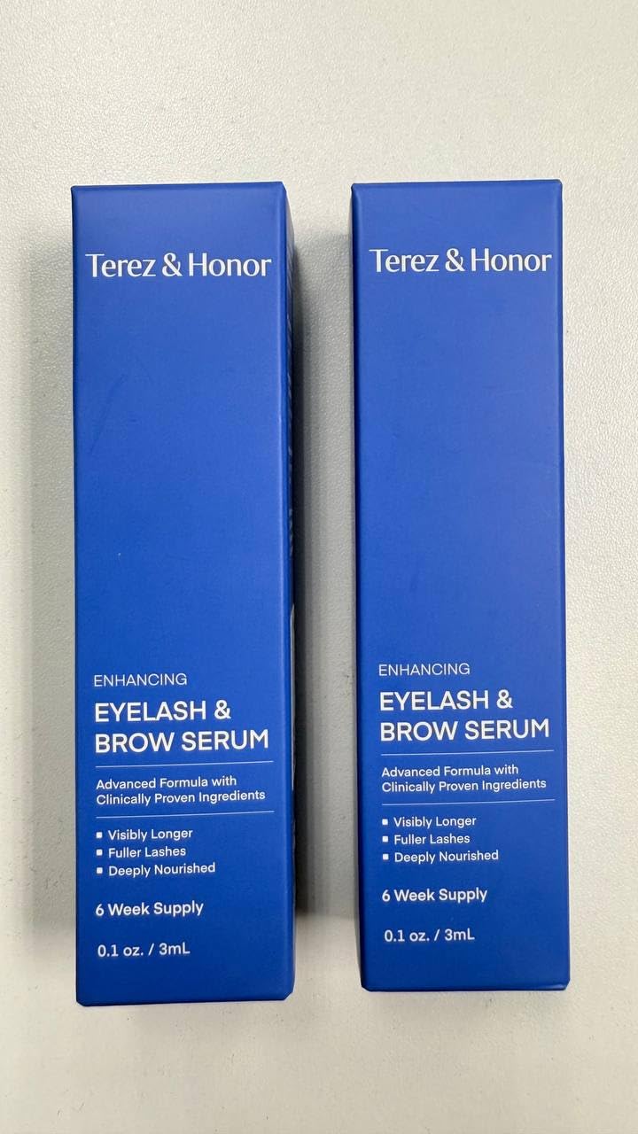 TEREZ & HONOR Advanced Eyelash & Eyebrow Serum – 2 Pack