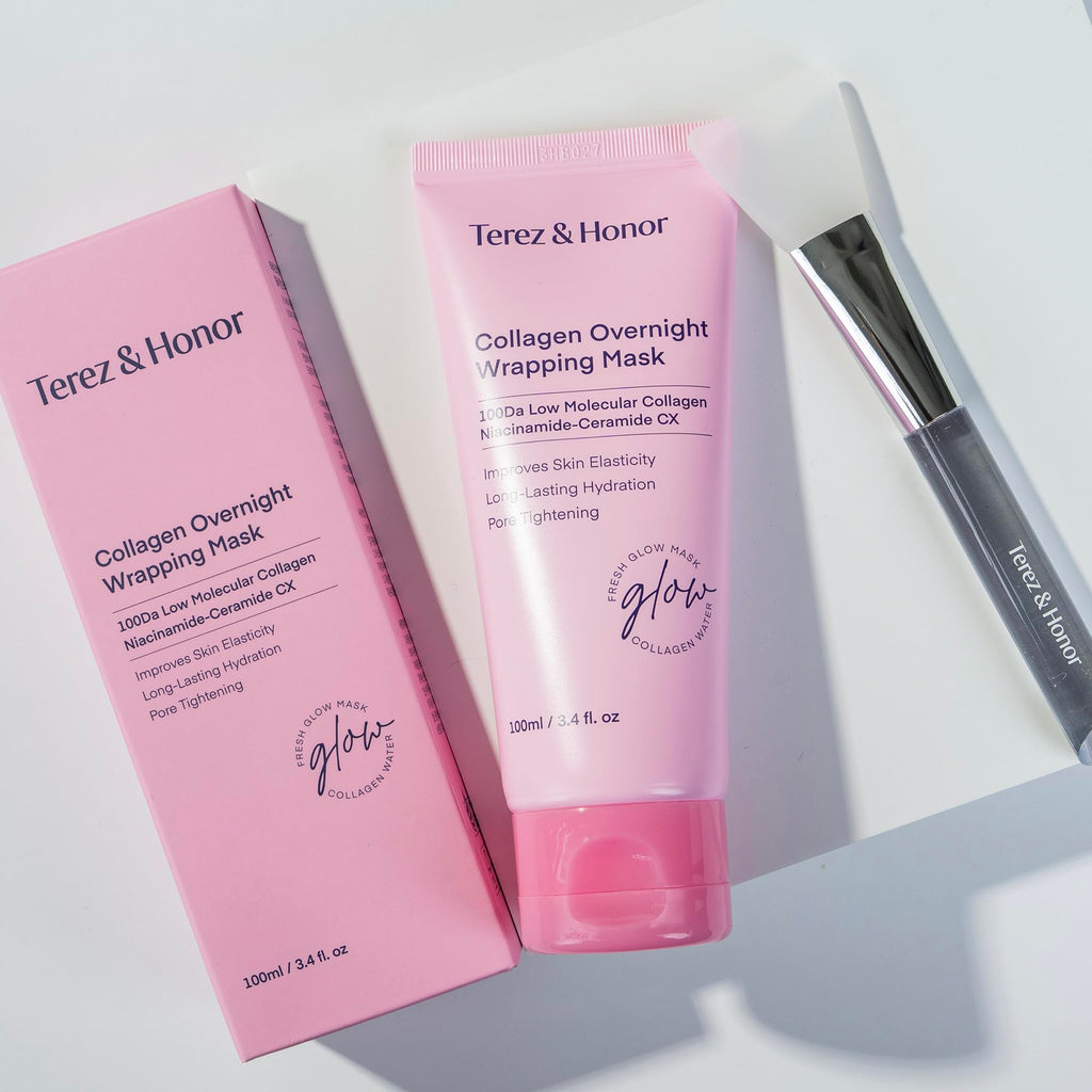 TEREZ & HONOR Collagen Night Wrap Mask – Elasticity, Hydration & Glow