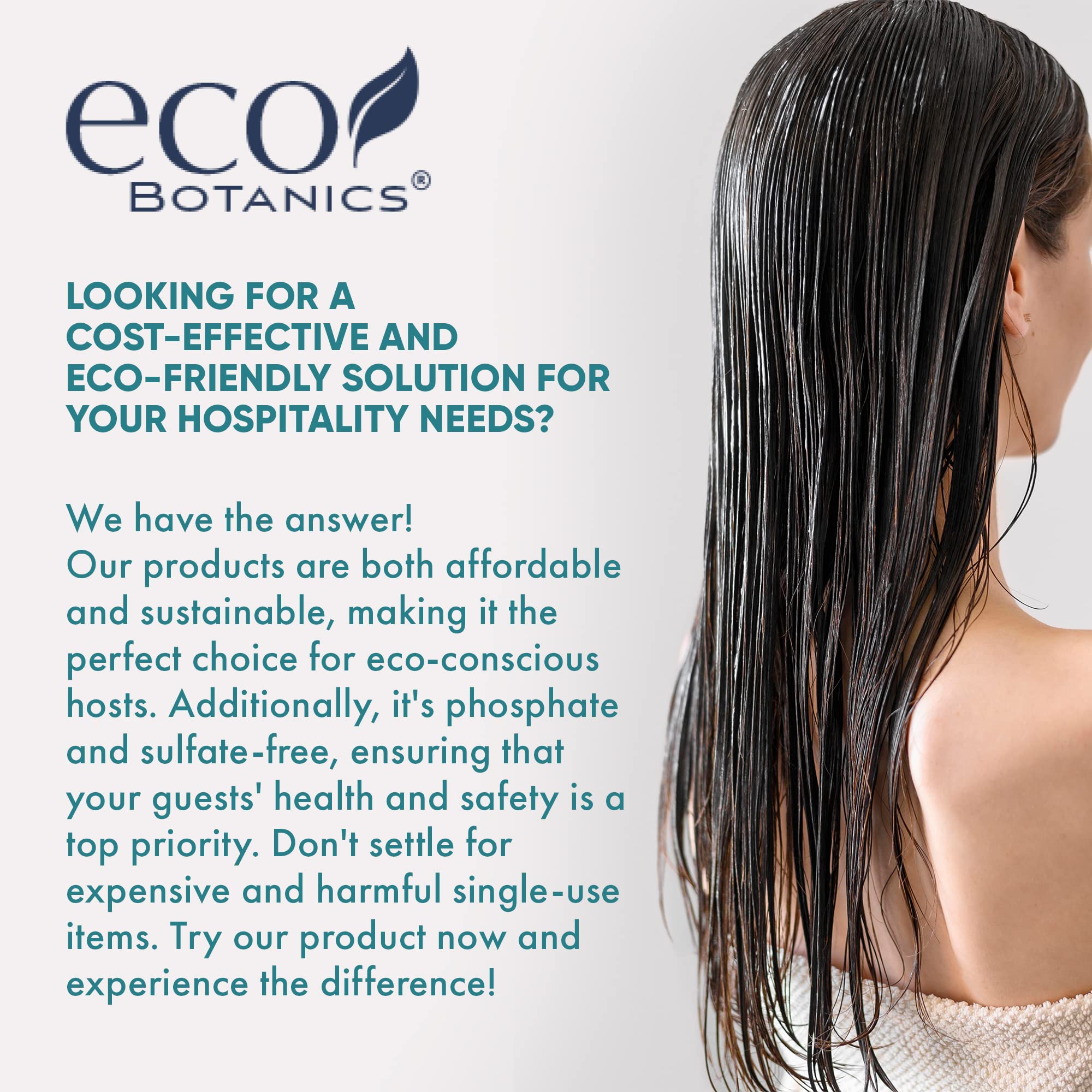 Terra Pure Eco Botanics Natural Conditioner with Raw Honey & White Tea – 1-Gallon Refill for Airbnb & Home
