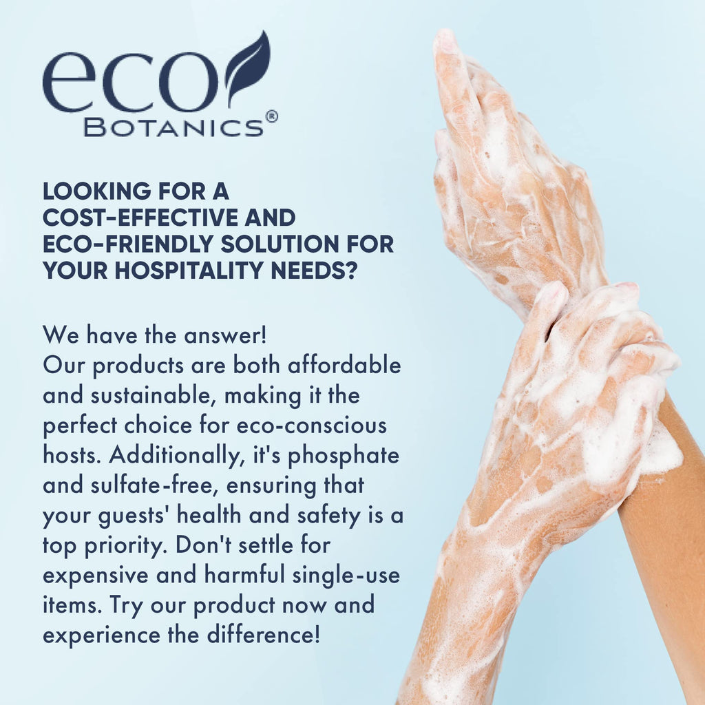 Terra Pure Eco Botanics Hand & Body Wash – 4-Gallon Refill for Hotels, Airbnbs & Home Bathrooms