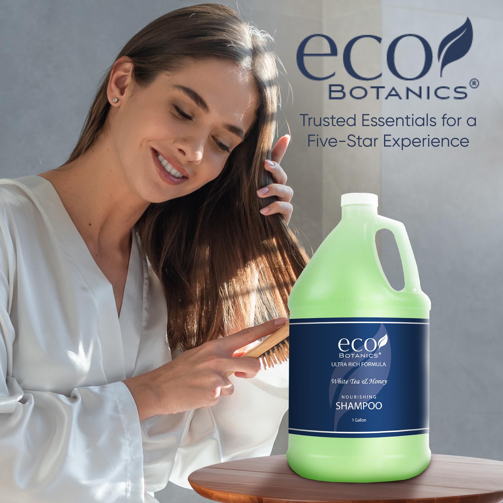 Terra Pure Eco Botanics Hotel Shampoo | 4-Gallon Refill Set for Dispensers