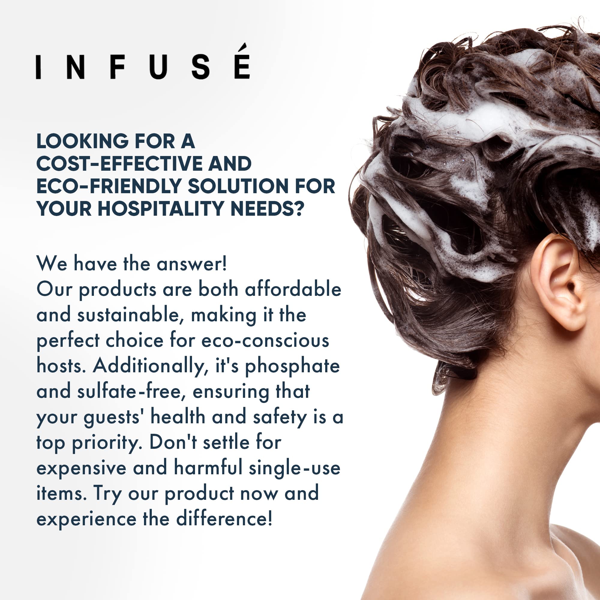 Terra Pure Infuse Lavender Mint Hotel Shampoo | 1 Gal Refill for Dispensers | Hospitality