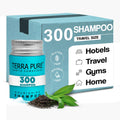 Terra Pure Travel Size Shampoo 300 x 1oz – White Tea & Coconut, Aloe Vera & Olive Oil