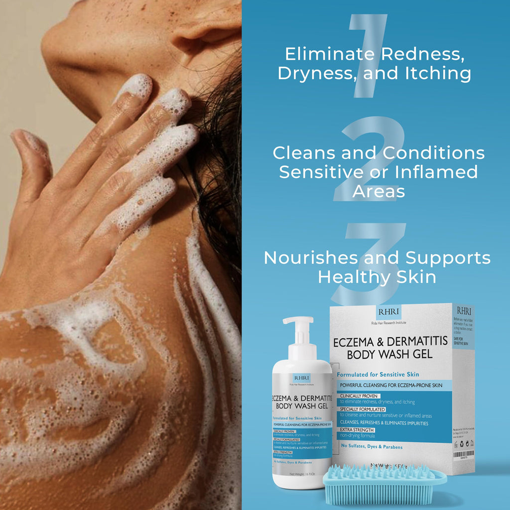 Eczema Body Wash | Terramed Just Think Comfort | Gentle, Sulfate-Free Cleanser
