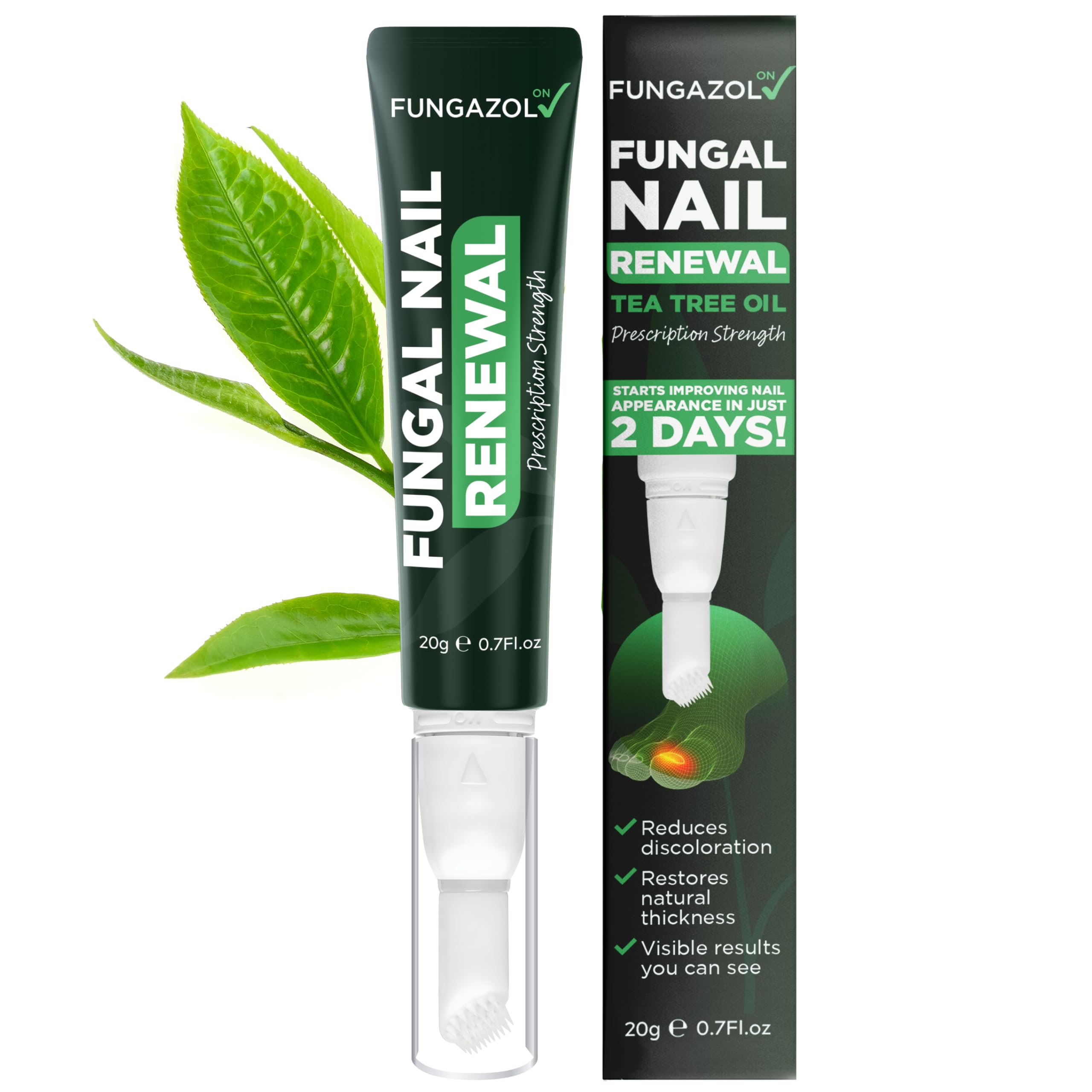 Terramed Just Think Comfort Toenail Fungus Foot Cream – Antifungal Treatment, NDC 83004-025
