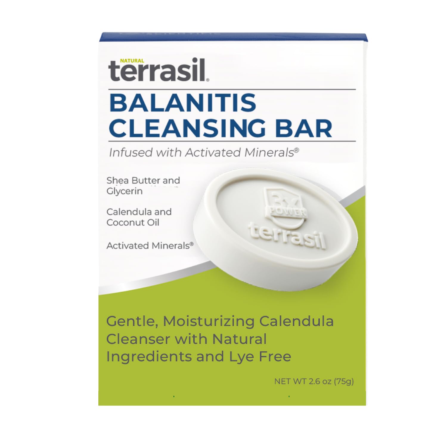 Terrasil Balanitis Soap for Men - Relief from Itch, Redness & Odor