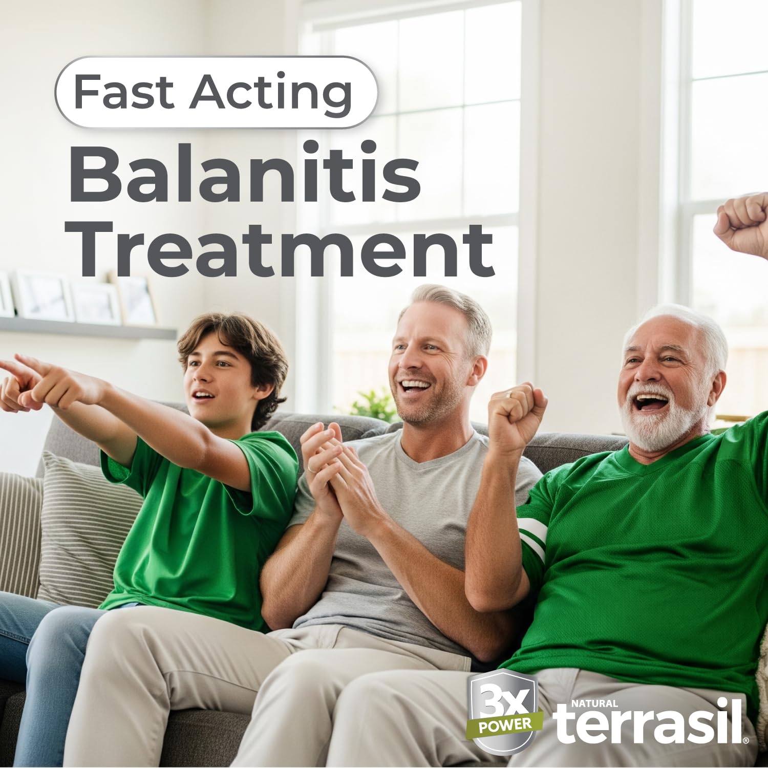 Terrasil Balanitis Soap for Men – Gentle Relief & Soothing Care | 75g (3pk)