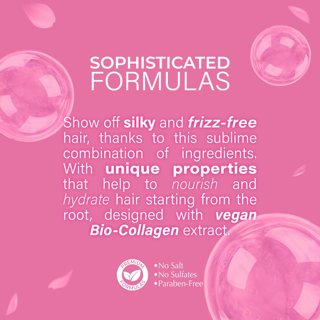 Terre De Vie Bio Collagen Shampoo – Plant-Based Frizz Control & Deep Hydration (Sulfate & Paraben-Free)